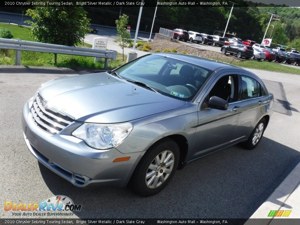 2010 Chrysler Sebring Touring Sedan Bright Silver Metallic / Dark Slate Gray Photo #7