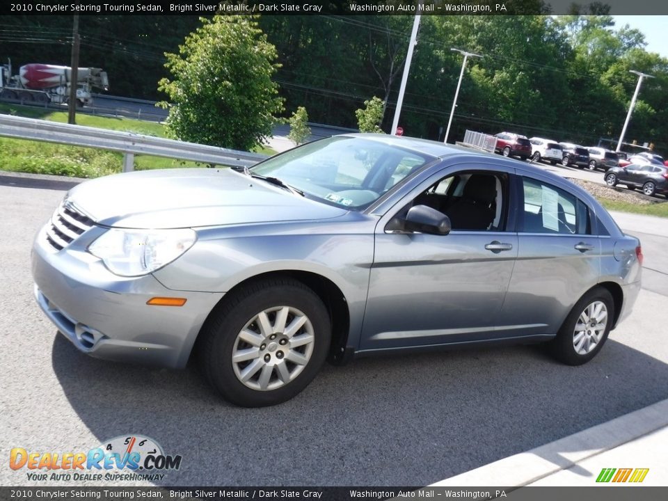 2010 Chrysler Sebring Touring Sedan Bright Silver Metallic / Dark Slate Gray Photo #8