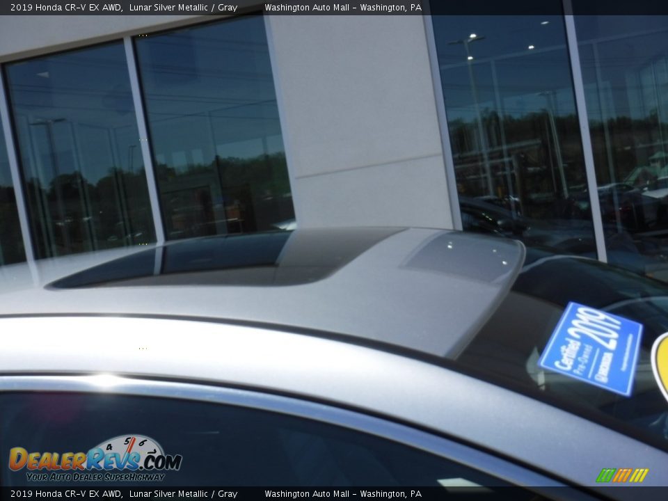 2019 Honda CR-V EX AWD Lunar Silver Metallic / Gray Photo #4