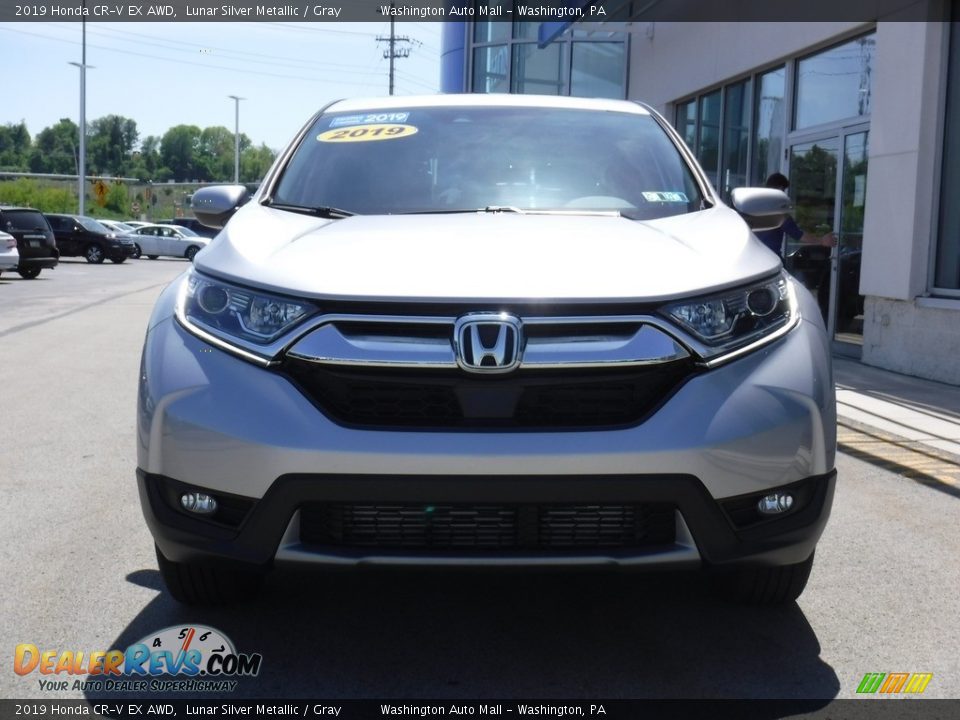 2019 Honda CR-V EX AWD Lunar Silver Metallic / Gray Photo #5