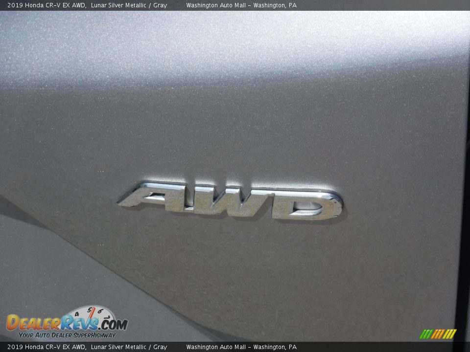 2019 Honda CR-V EX AWD Lunar Silver Metallic / Gray Photo #11