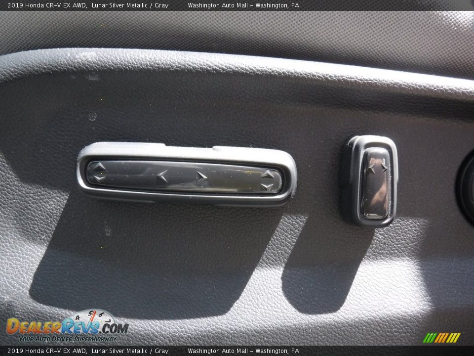 2019 Honda CR-V EX AWD Lunar Silver Metallic / Gray Photo #16