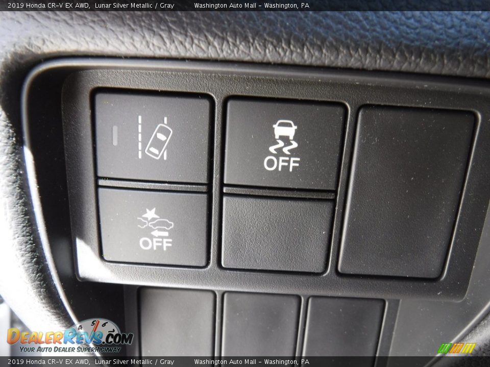 2019 Honda CR-V EX AWD Lunar Silver Metallic / Gray Photo #17