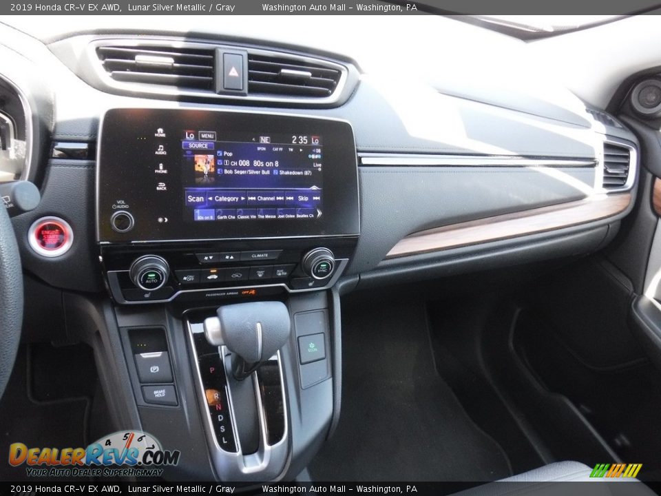 2019 Honda CR-V EX AWD Lunar Silver Metallic / Gray Photo #18