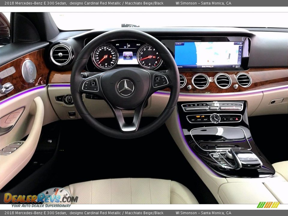 Dashboard of 2018 Mercedes-Benz E 300 Sedan Photo #4