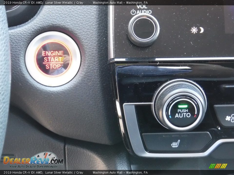 2019 Honda CR-V EX AWD Lunar Silver Metallic / Gray Photo #21