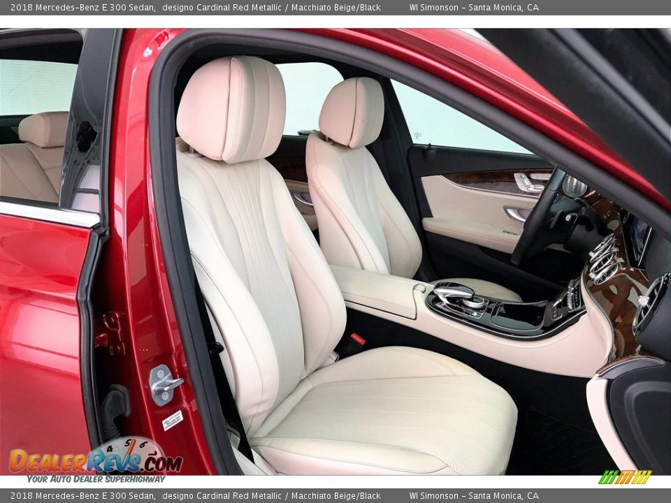 Front Seat of 2018 Mercedes-Benz E 300 Sedan Photo #6