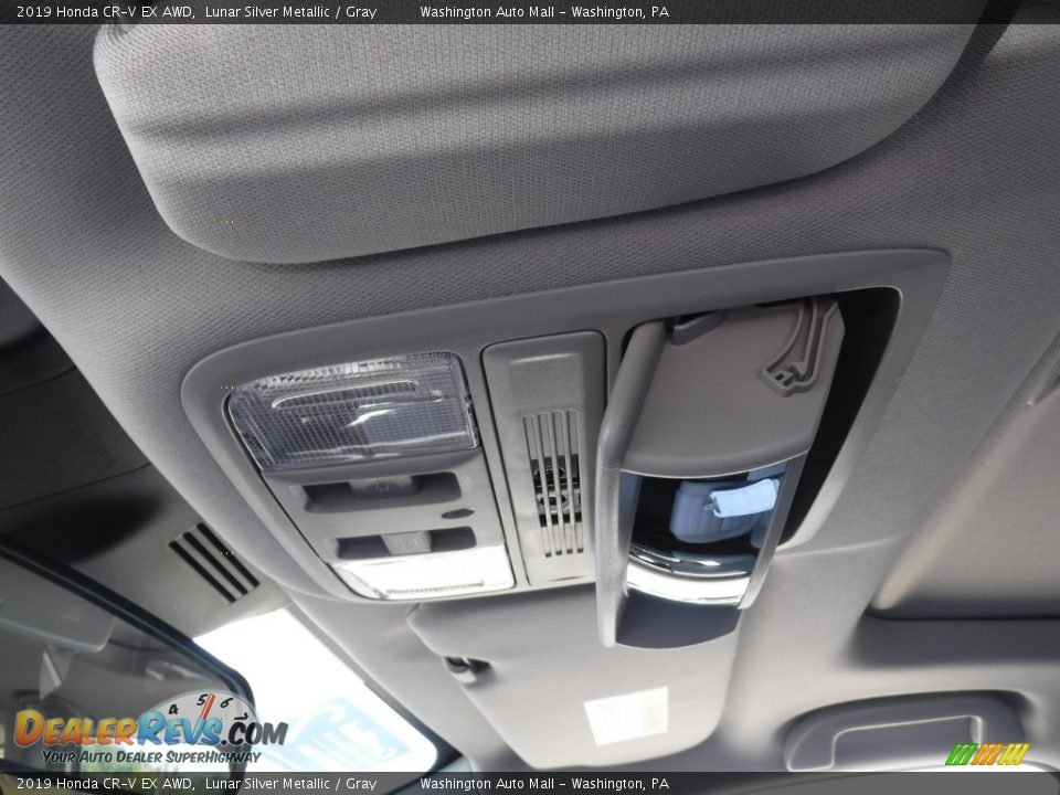 2019 Honda CR-V EX AWD Lunar Silver Metallic / Gray Photo #26