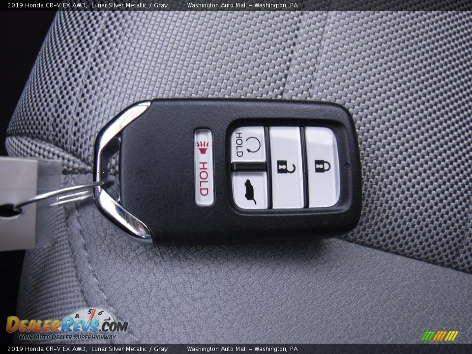 2019 Honda CR-V EX AWD Lunar Silver Metallic / Gray Photo #29
