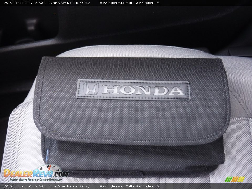 2019 Honda CR-V EX AWD Lunar Silver Metallic / Gray Photo #30