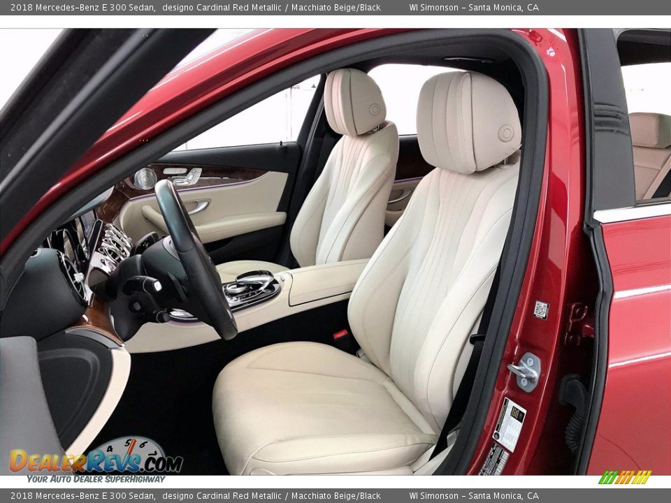 2018 Mercedes-Benz E 300 Sedan designo Cardinal Red Metallic / Macchiato Beige/Black Photo #18