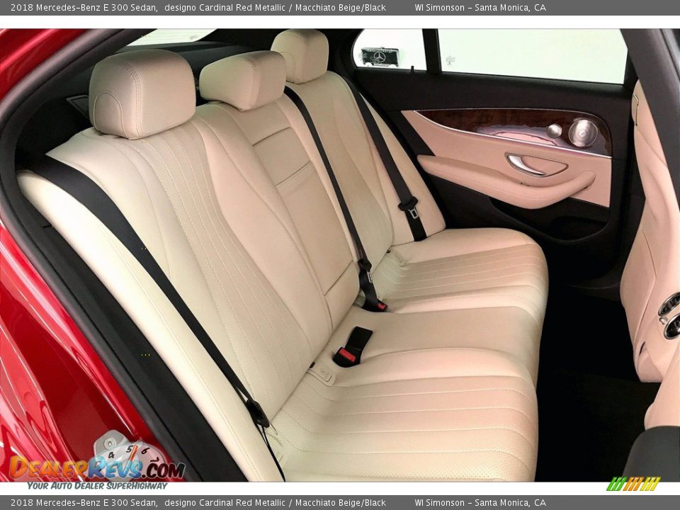 Rear Seat of 2018 Mercedes-Benz E 300 Sedan Photo #19