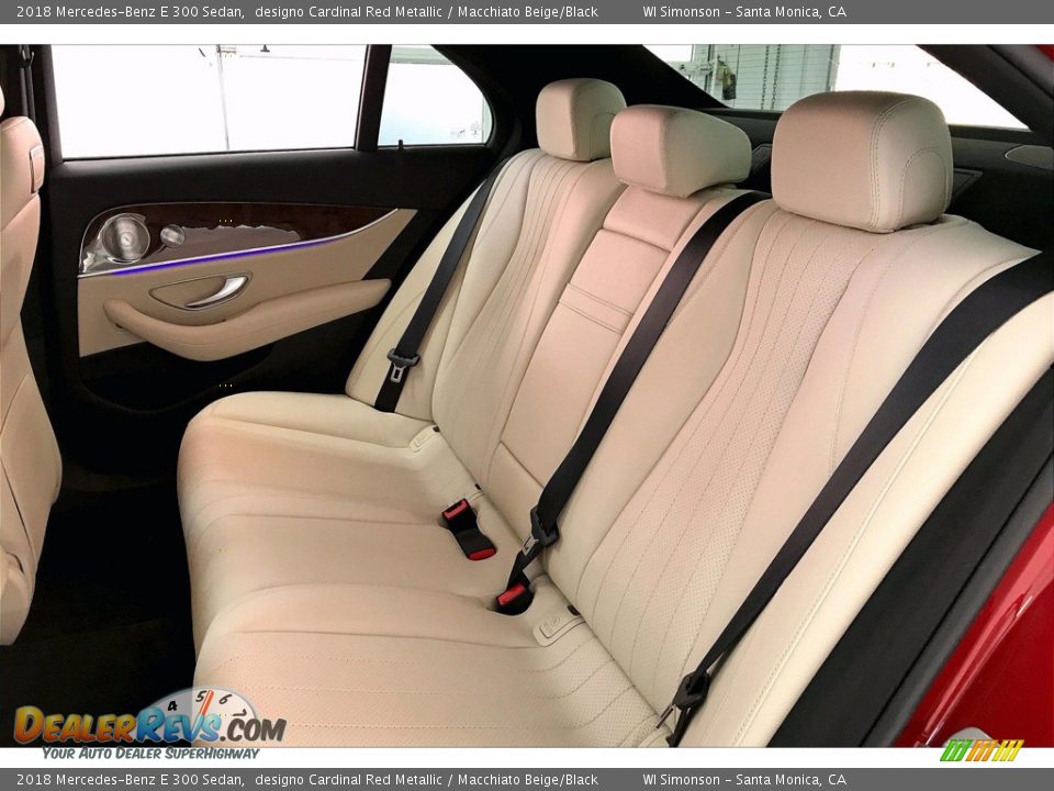 Rear Seat of 2018 Mercedes-Benz E 300 Sedan Photo #20
