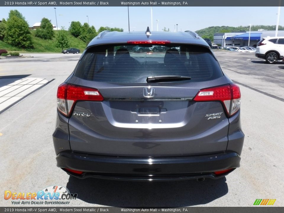 2019 Honda HR-V Sport AWD Modern Steel Metallic / Black Photo #8