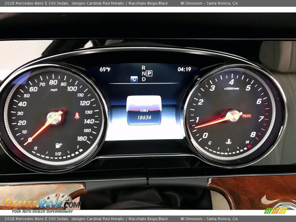 2018 Mercedes-Benz E 300 Sedan Gauges Photo #23