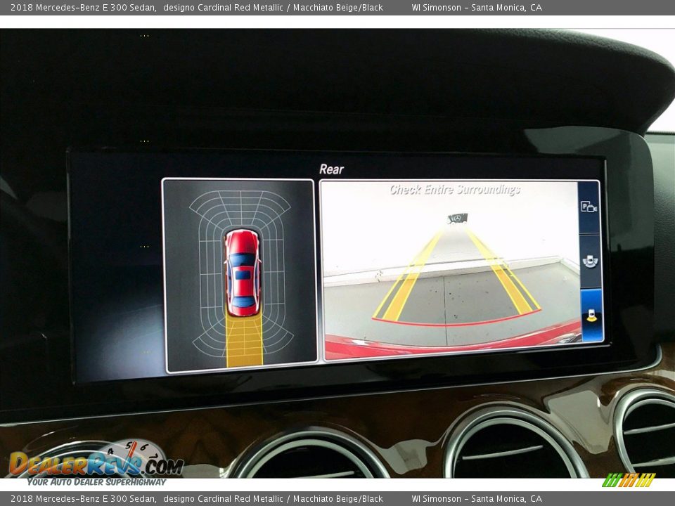 2018 Mercedes-Benz E 300 Sedan designo Cardinal Red Metallic / Macchiato Beige/Black Photo #24