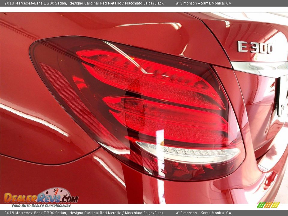 2018 Mercedes-Benz E 300 Sedan designo Cardinal Red Metallic / Macchiato Beige/Black Photo #29