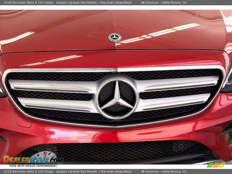 2018 Mercedes-Benz E 300 Sedan designo Cardinal Red Metallic / Macchiato Beige/Black Photo #30