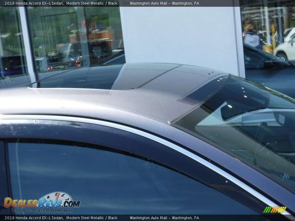 2019 Honda Accord EX-L Sedan Modern Steel Metallic / Black Photo #4