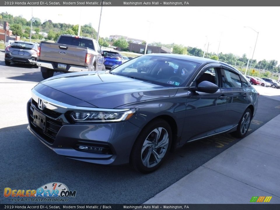 2019 Honda Accord EX-L Sedan Modern Steel Metallic / Black Photo #6