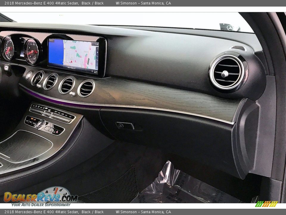2018 Mercedes-Benz E 400 4Matic Sedan Black / Black Photo #16
