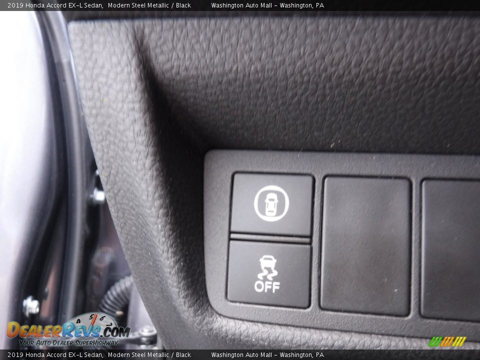 2019 Honda Accord EX-L Sedan Modern Steel Metallic / Black Photo #15