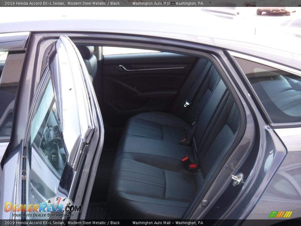 2019 Honda Accord EX-L Sedan Modern Steel Metallic / Black Photo #26