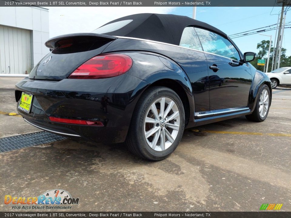 2017 Volkswagen Beetle 1.8T SEL Convertible Deep Black Pearl / Titan Black Photo #3