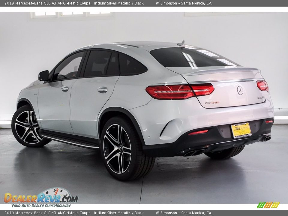 2019 Mercedes-Benz GLE 43 AMG 4Matic Coupe Iridium Silver Metallic / Black Photo #2