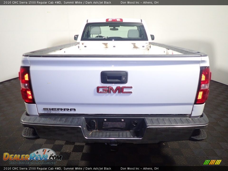 2016 GMC Sierra 1500 Regular Cab 4WD Summit White / Dark Ash/Jet Black Photo #12