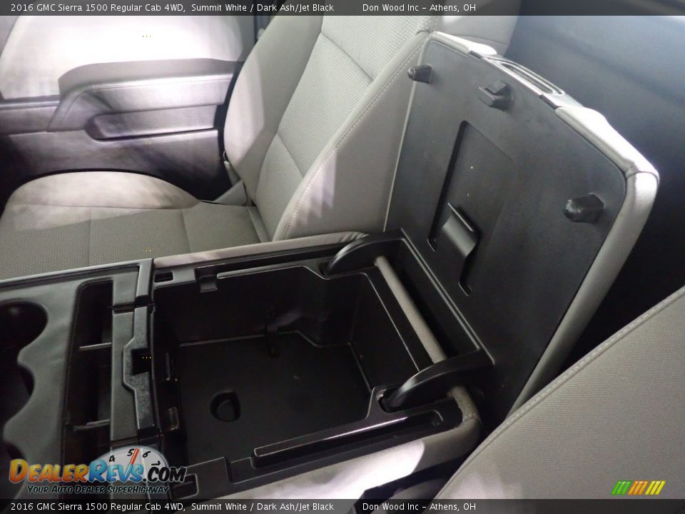 2016 GMC Sierra 1500 Regular Cab 4WD Summit White / Dark Ash/Jet Black Photo #30