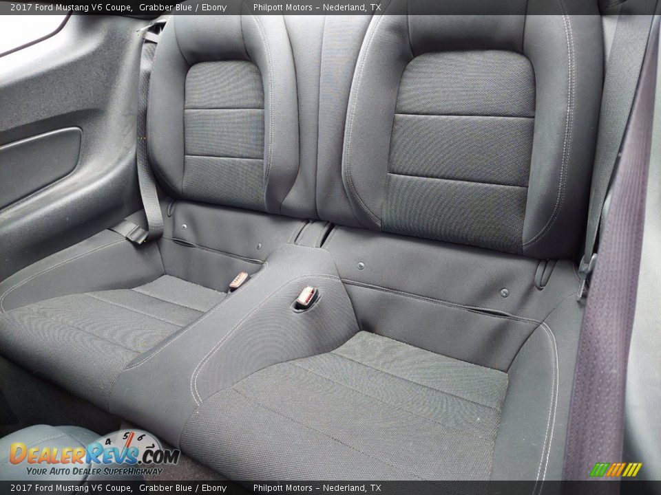 2017 Ford Mustang V6 Coupe Grabber Blue / Ebony Photo #13