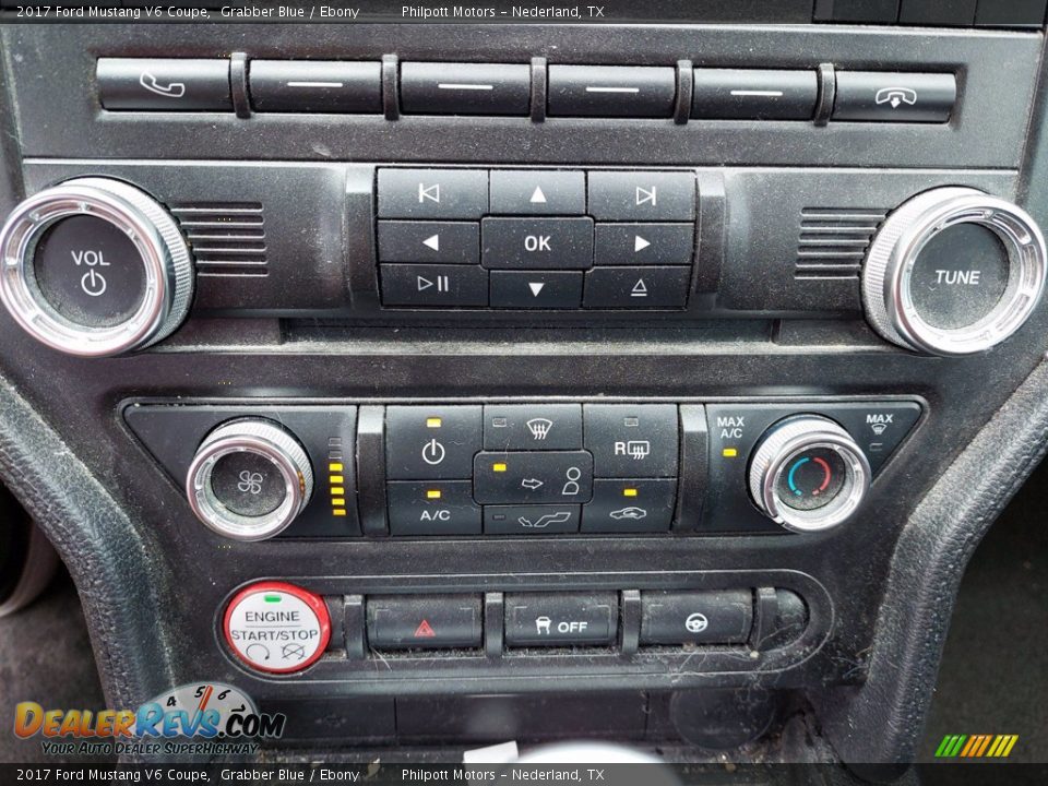 2017 Ford Mustang V6 Coupe Grabber Blue / Ebony Photo #19