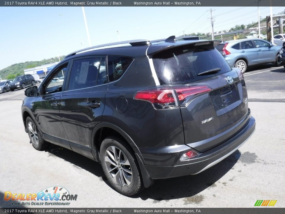 2017 Toyota RAV4 XLE AWD Hybrid Magnetic Gray Metallic / Black Photo #8