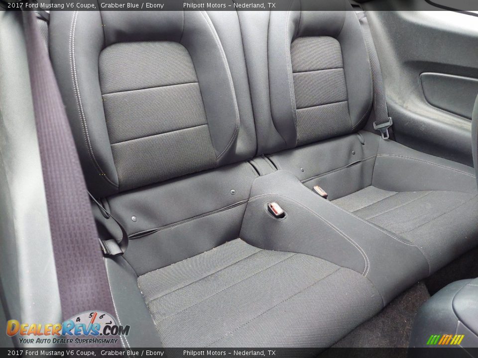 2017 Ford Mustang V6 Coupe Grabber Blue / Ebony Photo #25