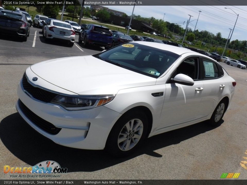 2016 Kia Optima LX Snow White Pearl / Black Photo #4