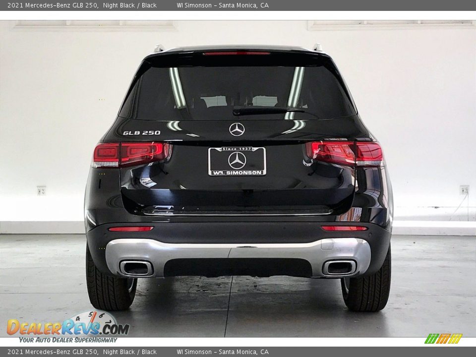 2021 Mercedes-Benz GLB 250 Night Black / Black Photo #3