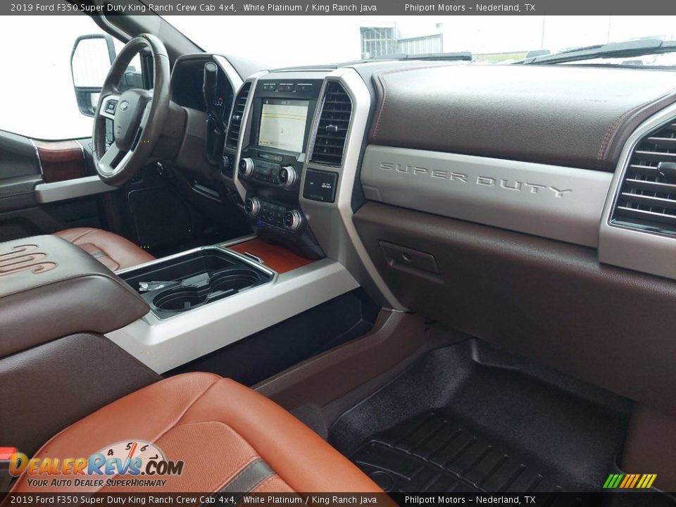 Dashboard of 2019 Ford F350 Super Duty King Ranch Crew Cab 4x4 Photo #30