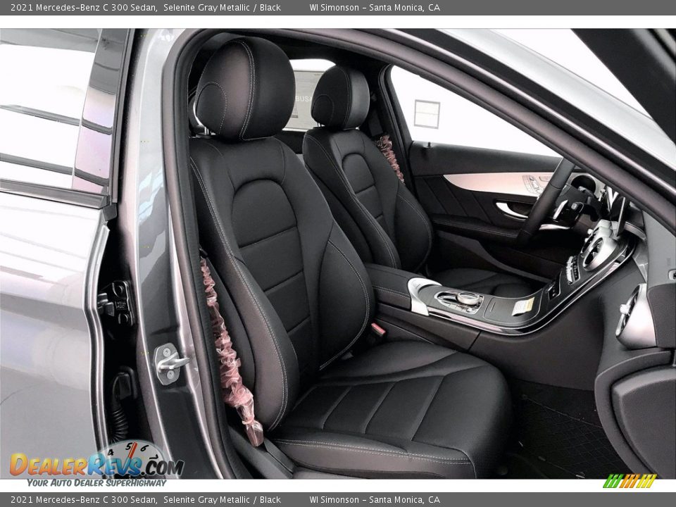 2021 Mercedes-Benz C 300 Sedan Selenite Gray Metallic / Black Photo #5