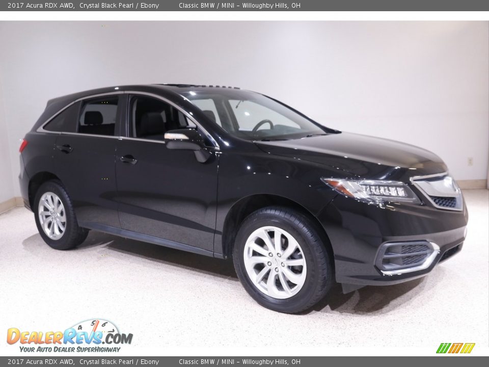 2017 Acura RDX AWD Crystal Black Pearl / Ebony Photo #1