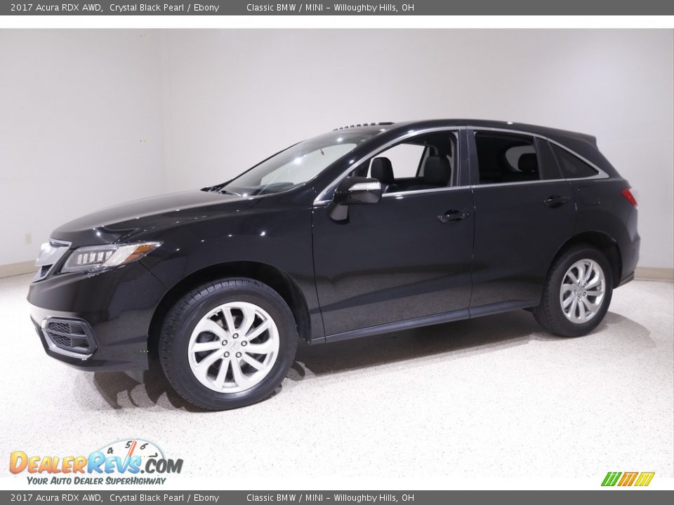 2017 Acura RDX AWD Crystal Black Pearl / Ebony Photo #3