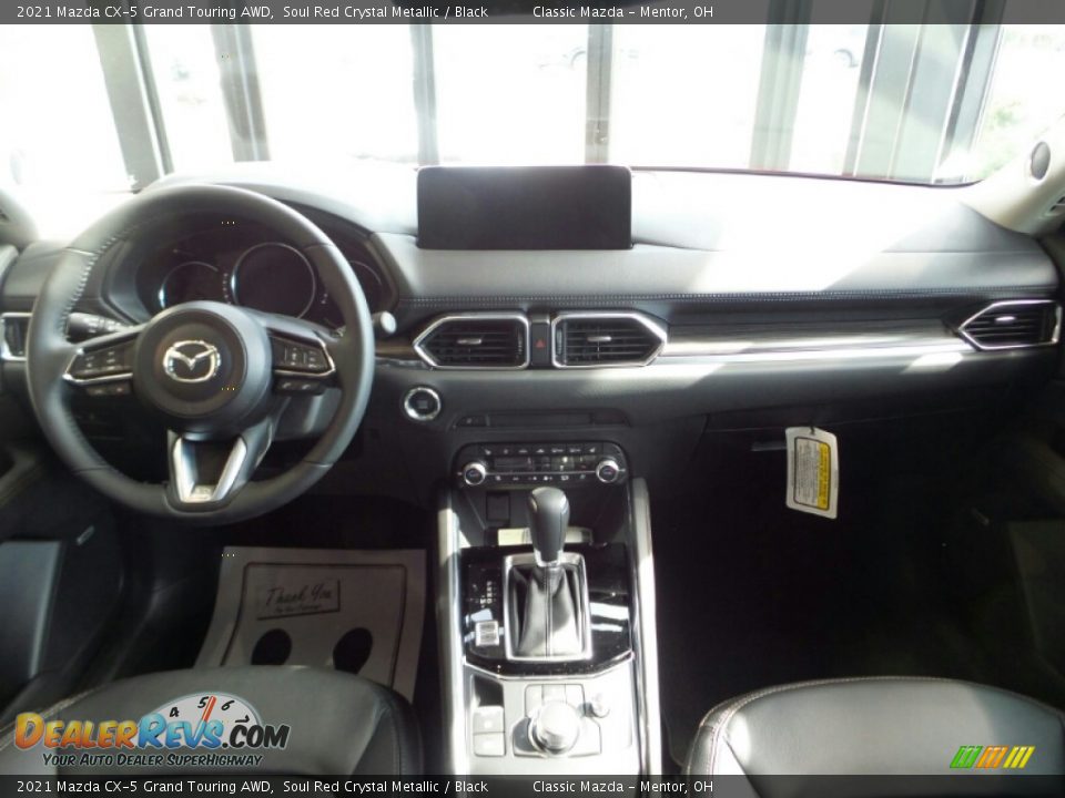 2021 Mazda CX-5 Grand Touring AWD Soul Red Crystal Metallic / Black Photo #3