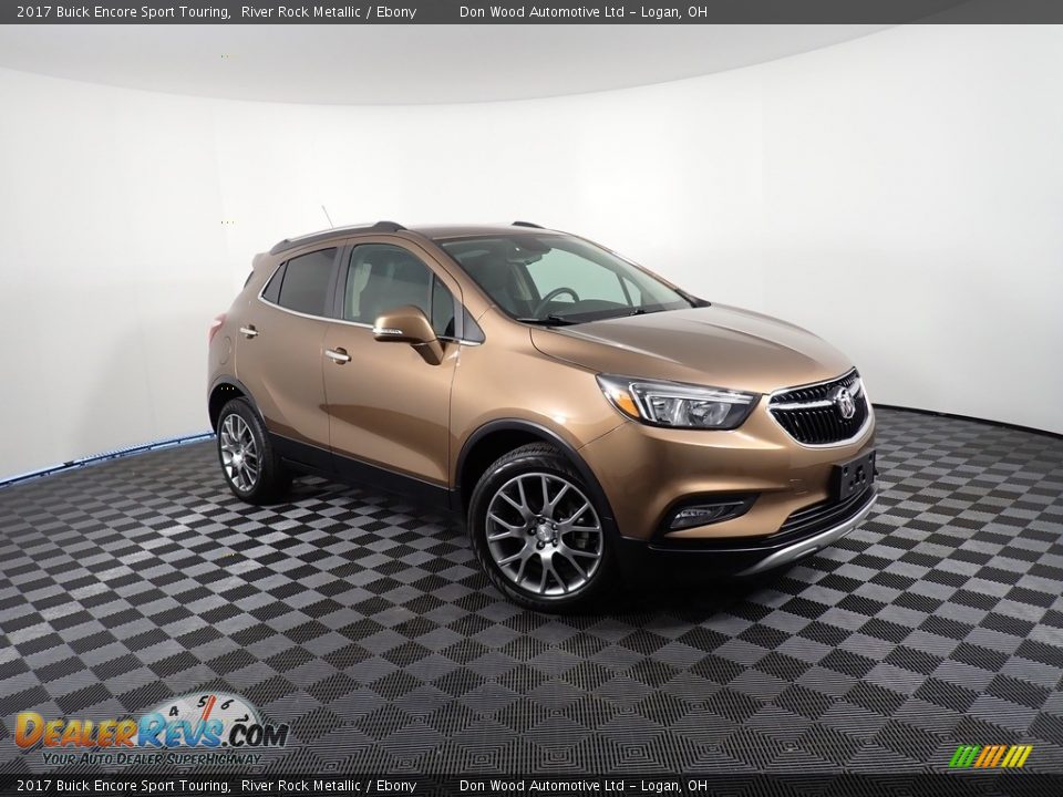 2017 Buick Encore Sport Touring River Rock Metallic / Ebony Photo #2