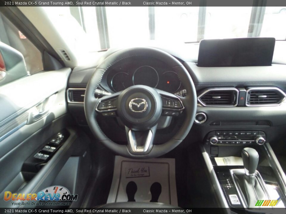 2021 Mazda CX-5 Grand Touring AWD Soul Red Crystal Metallic / Black Photo #4