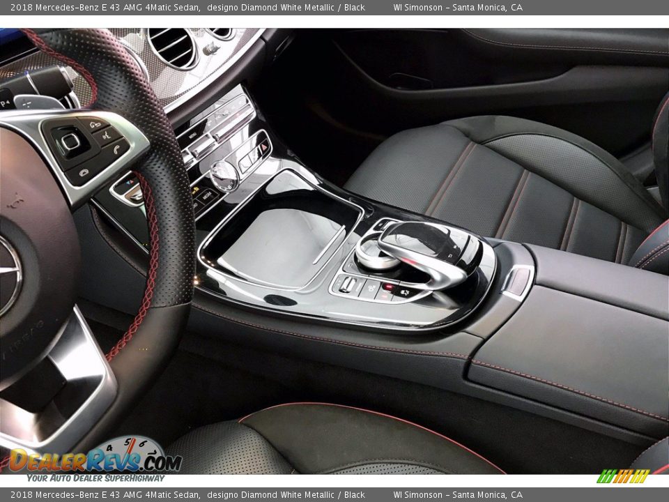 2018 Mercedes-Benz E 43 AMG 4Matic Sedan designo Diamond White Metallic / Black Photo #17