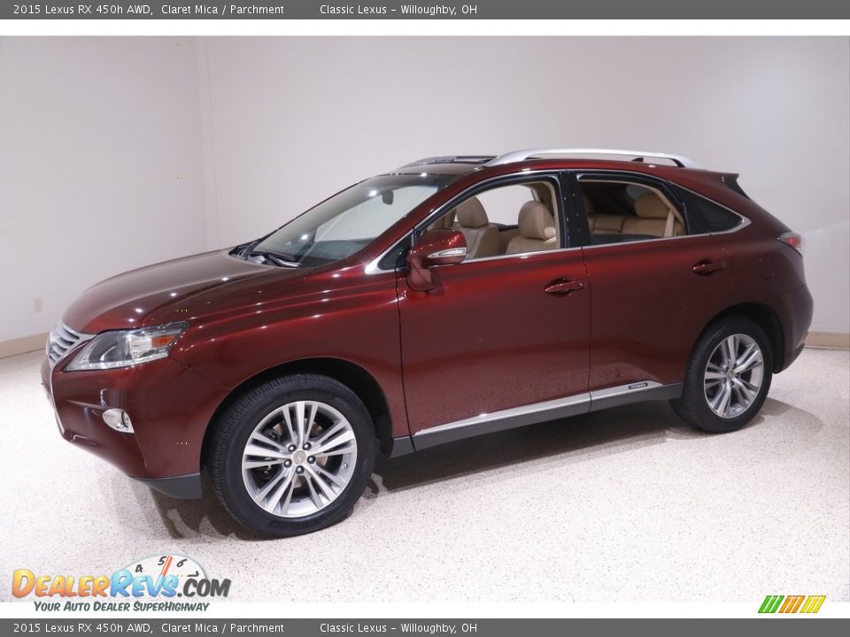 Front 3/4 View of 2015 Lexus RX 450h AWD Photo #3