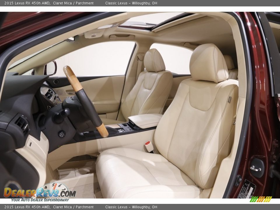 Parchment Interior - 2015 Lexus RX 450h AWD Photo #5