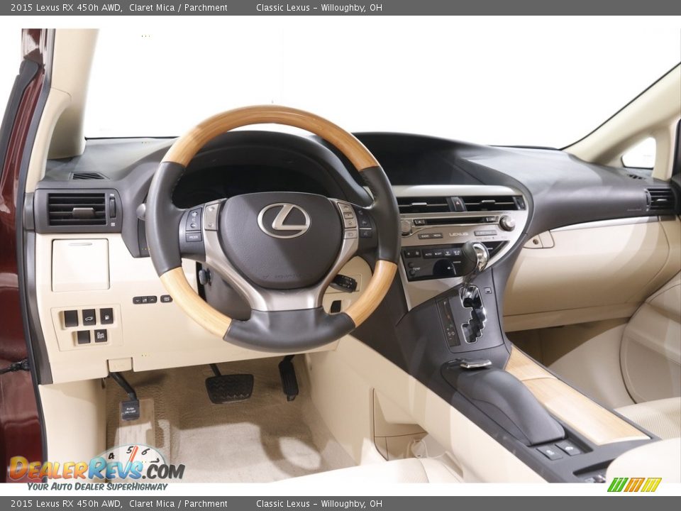 Dashboard of 2015 Lexus RX 450h AWD Photo #6