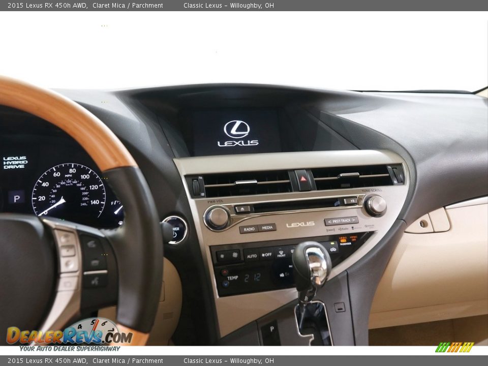 Controls of 2015 Lexus RX 450h AWD Photo #9