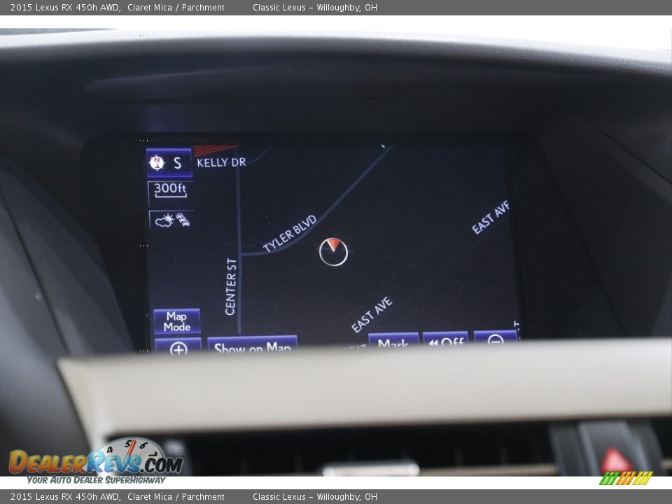 Navigation of 2015 Lexus RX 450h AWD Photo #11